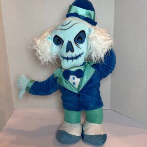 Disney 20.5" Haunted Mansion EZRA The Skeleton Hitchhiking Ghost Plush Greeter